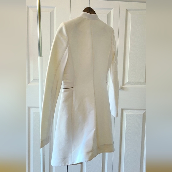 BCBG MAXAZRIA white structured blazer jacket - sz xxs - Picture 2 of 5